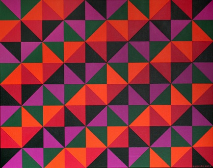 Summer (Triangles)
Acrylic on Canvas
24" H x 30" W x 0.75" D
2007
$700 Summer (Triangles)
Acrylic on Canvas
24" H x 30" W x 0.75" D
2007
$700
